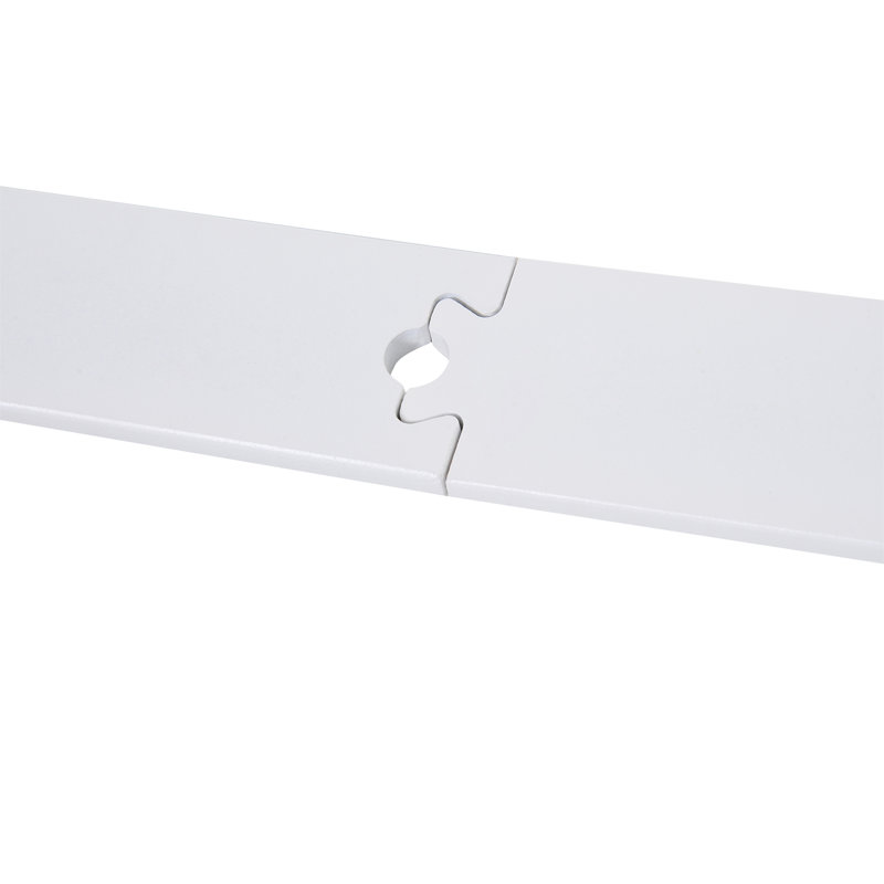 Steel Barn Door Hardware Kit Standard Single, White