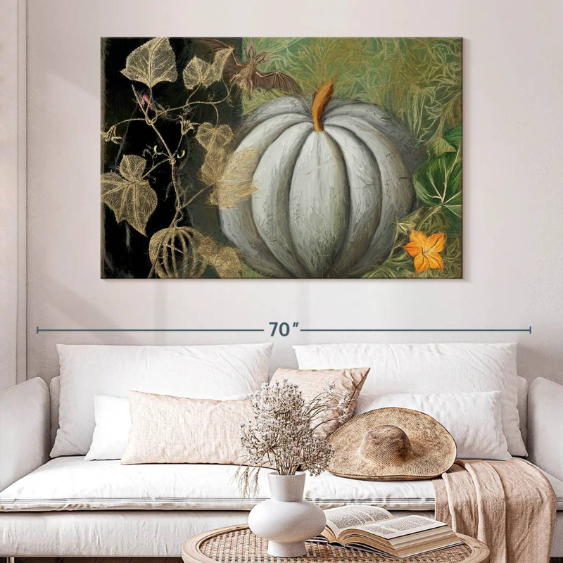 Yarlin Fresh Pumpkin, 34" H x 51" W