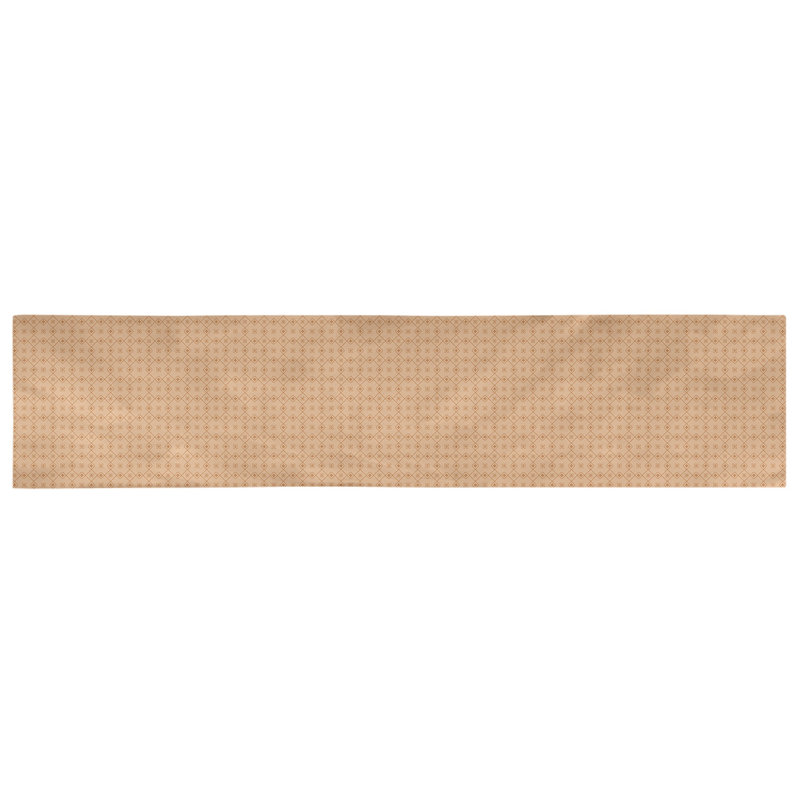 Chemin de table Avicia, 72 po x 16 po, Orange, Coton