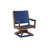 Pacific Blue Top/Antique Mahogany Base