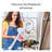 LightView Pro 2 in 1 Hands-Free Magnifying Floor Lamp to Table Lamp with Bright LED Light for Reading, Crafting & Focus Work