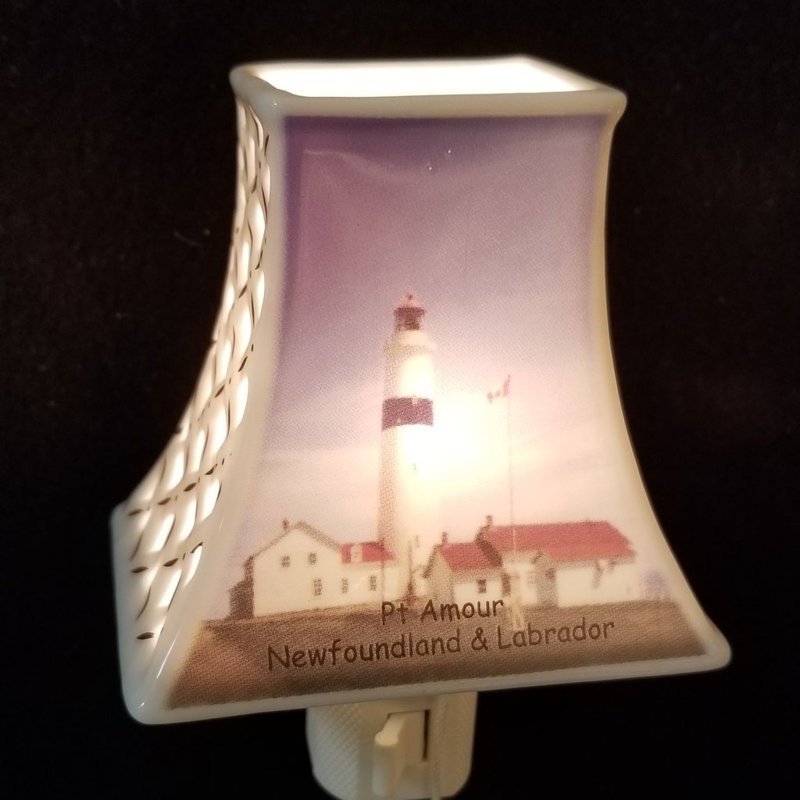 Lampe de nuit avec pointe amour terreux