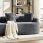 Canapé modulaire incurvé 110 po Chenille-133231039