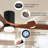 52 Inch Wooden Ceiling Fan, With 18W Led Light 3 Solid Wood Blades, Remote Control Reversible DC Motor With ETL Ceiling Fan For Home-318634640-318634634