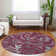 Premium Machine Washable Prisco Garnet Rug
