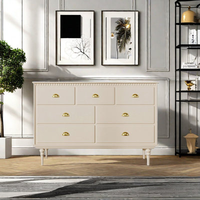 Retro Style Light Luxury Accent Cabinet Accent Chest