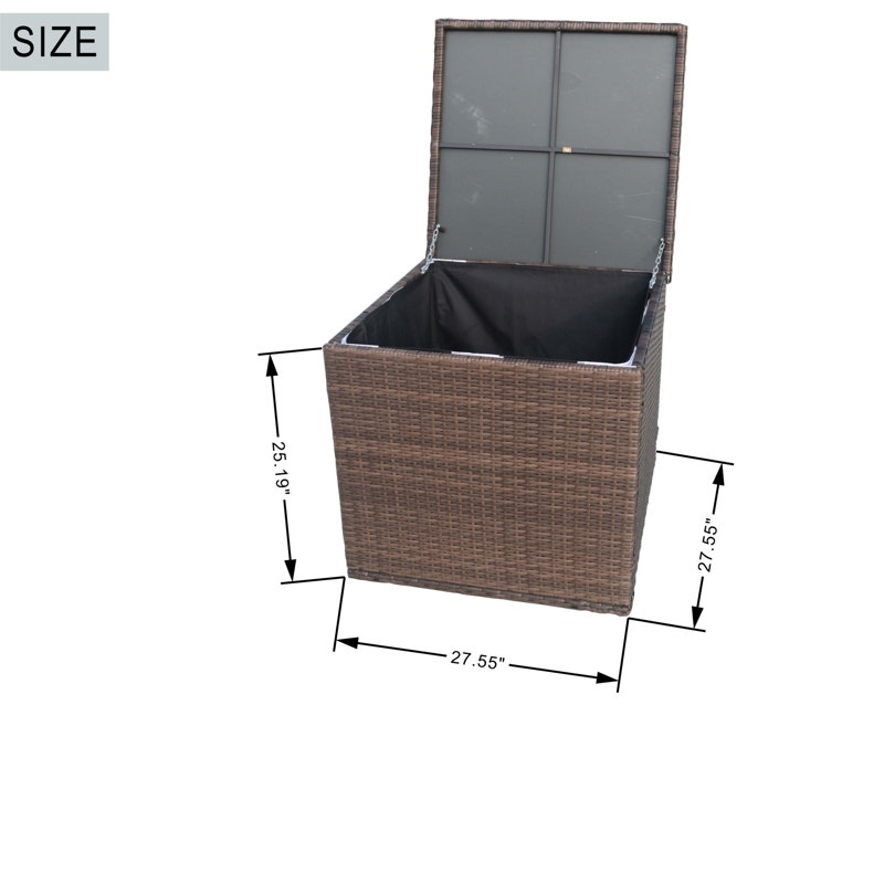 Aevin Rectangular 8 - Person 71" Long Dining Set with Cushions