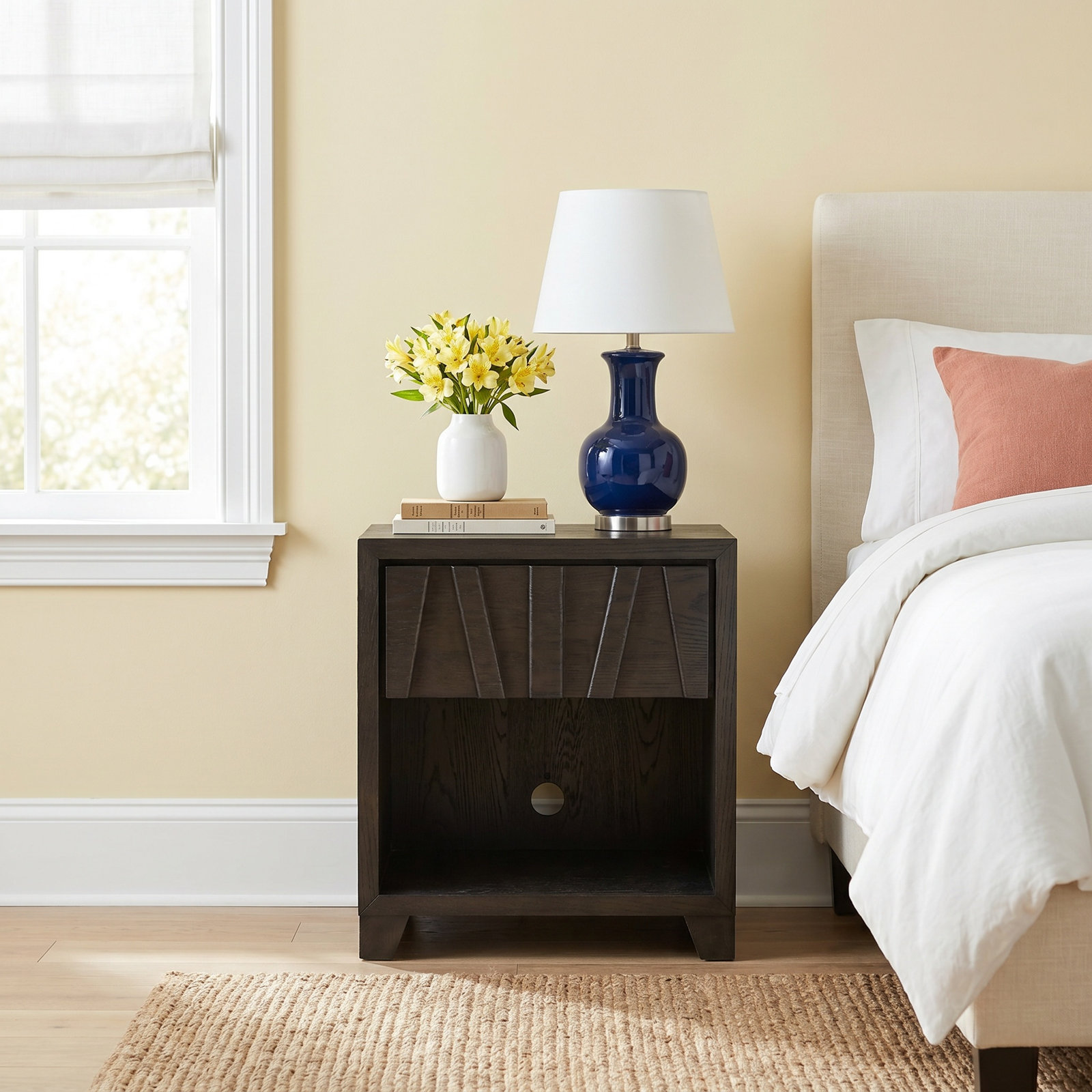 Drina Oak Nightstand