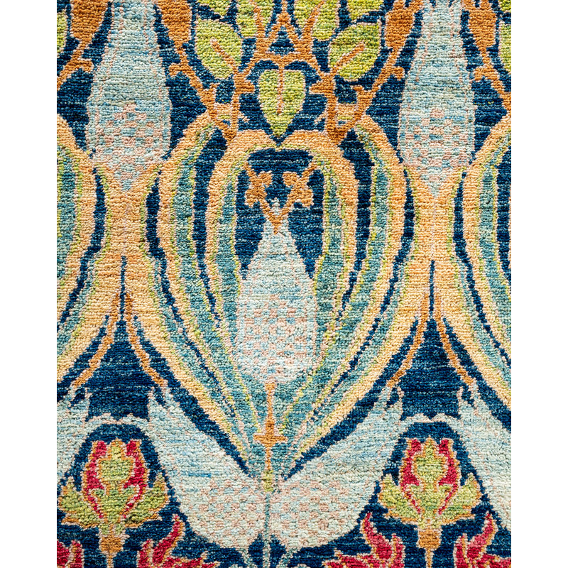 Arts & Crafts One-of-a-Kind 19' 6" X 11' 6" Hand Knotted Area Rug