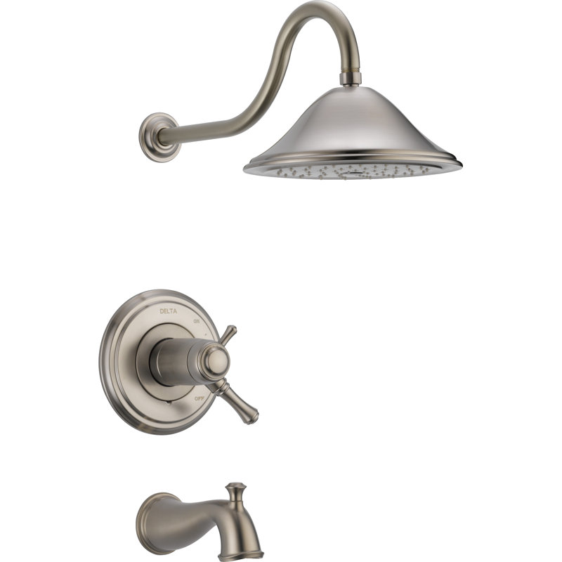 Cassidy™ Thermostatic Tub and Shower Faucet, Stainless