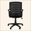 Chaise de bureau, hauteur réglable, pivotante, ergonomique, accoudoirs, bureau d'ordinateur, travail, filet noir, métal noir, contemporain, moderne-1550938363-1550938364