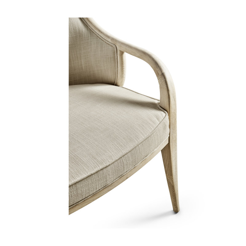 Water Upholstered Arm Chair