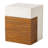Canham Rectangle Concrete Outdoor Side Table