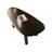 Black Free Form Solid Wood desk-1167167590