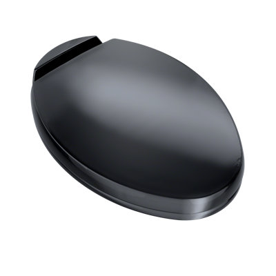 TOTO® Oval SoftClose® Slow Close Elongated Toilet Seat and Lid, Ebony