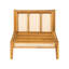 Chaise sans accoudoirs Kirkby, ensemble de 2