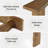63'' Solid Wood Console Table
