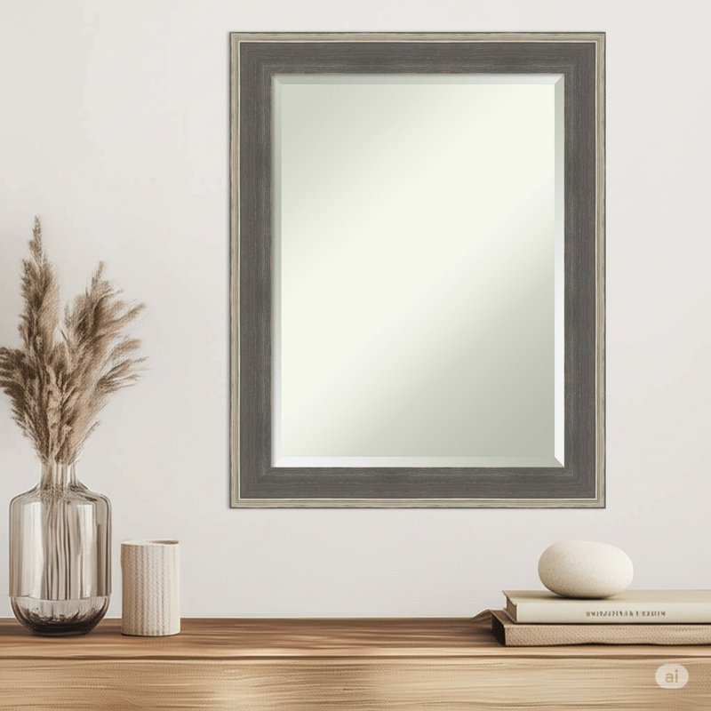 Miroir mural Cottage, 28,5 po x 22,5 po