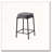 Barstool, Counter Height, Set Of 2,