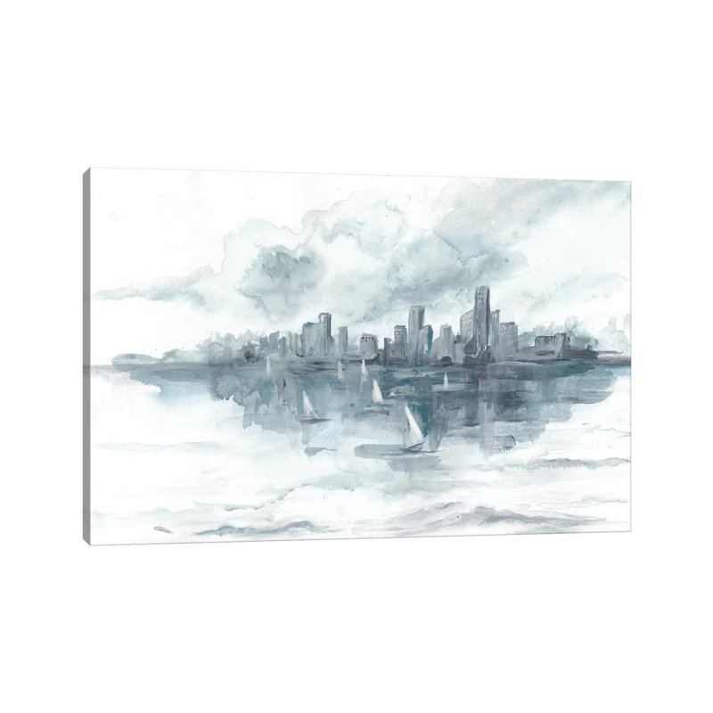 City Views by Tre Sorelle Studios - Gallery-Wrapped Canvas Giclée on Canvas, 20.32 cm H x 30.48 cm W, Wrapped Canvas