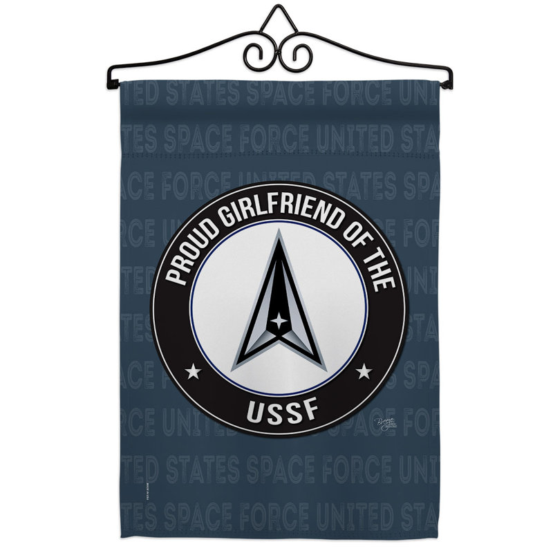 Double Sided 18.5'' H x 13'' W Polyester Flag Set