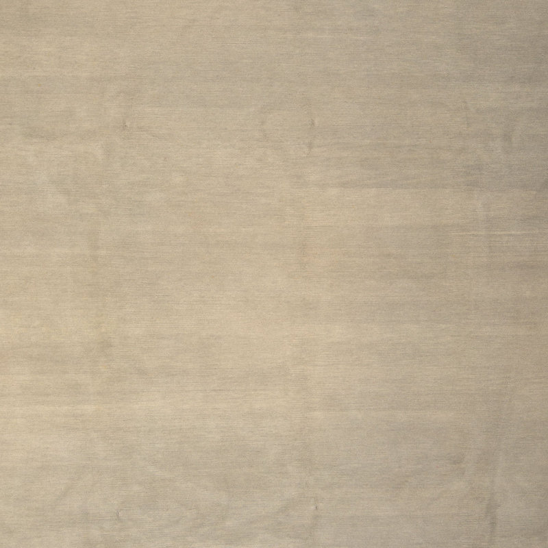 Solid Tibetan Wool Rug, Gray, Rectangle 9' x 12'