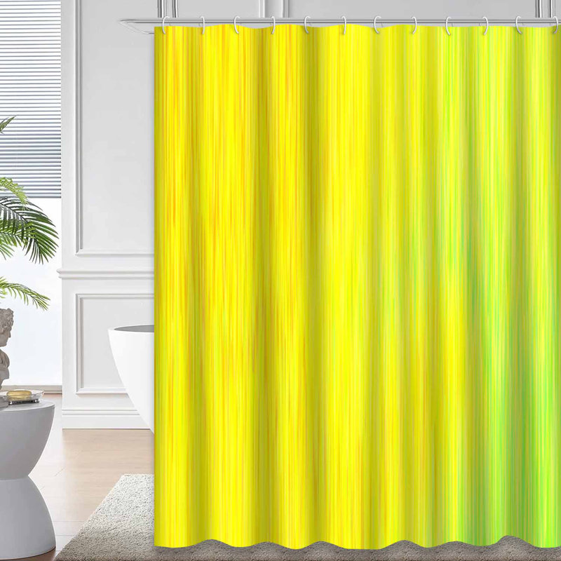 Rideau de douche avec 12 crochets Lines, 72" L x 72" W