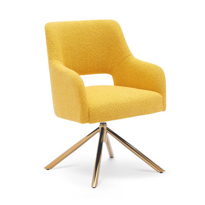 Upholstered Swivel Armchair
