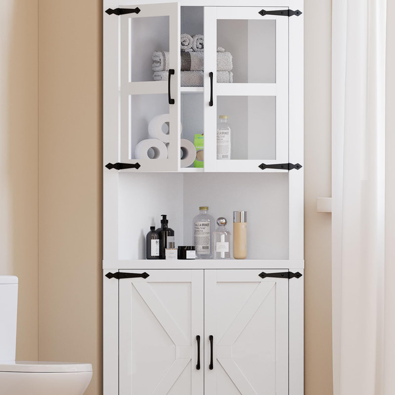 Baryal Accent Cabinet, White