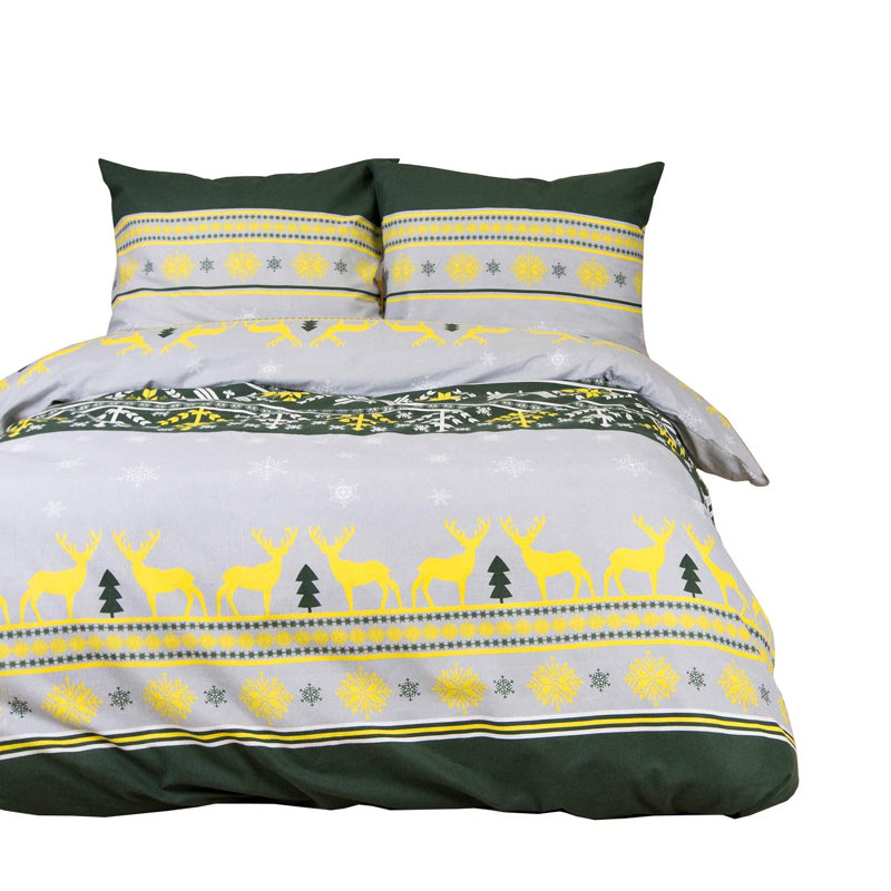 Cotton Duvet Cover Set with Pillow Shams