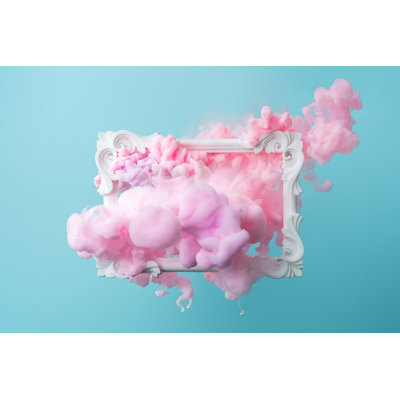 Cloudy 1 Piece Wrapped Canvas Wall Art