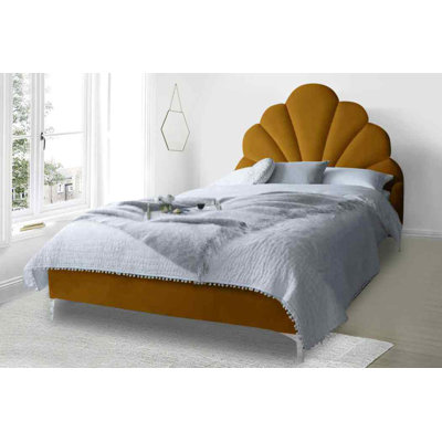 Upholstered Velvet Bed