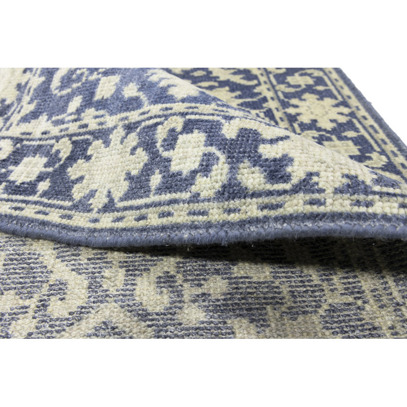 Tapis en laine Elanaz, Tapis de couloir 2 pi 6 po x 13 pi 9 po