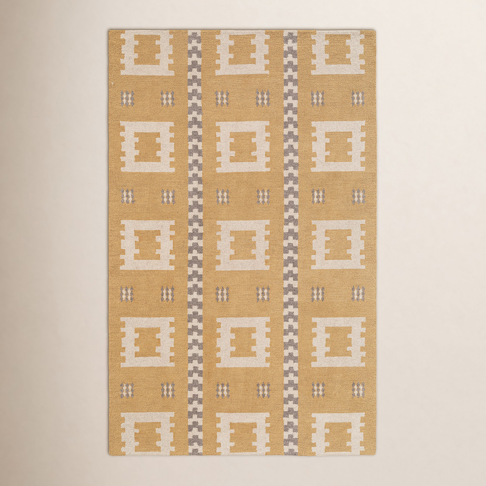 Elsey Hand Tufted Wool Rug, Rectangle 5' x 8'