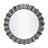 Tilbrook Aluminium Circle Wall Mirror-447989011