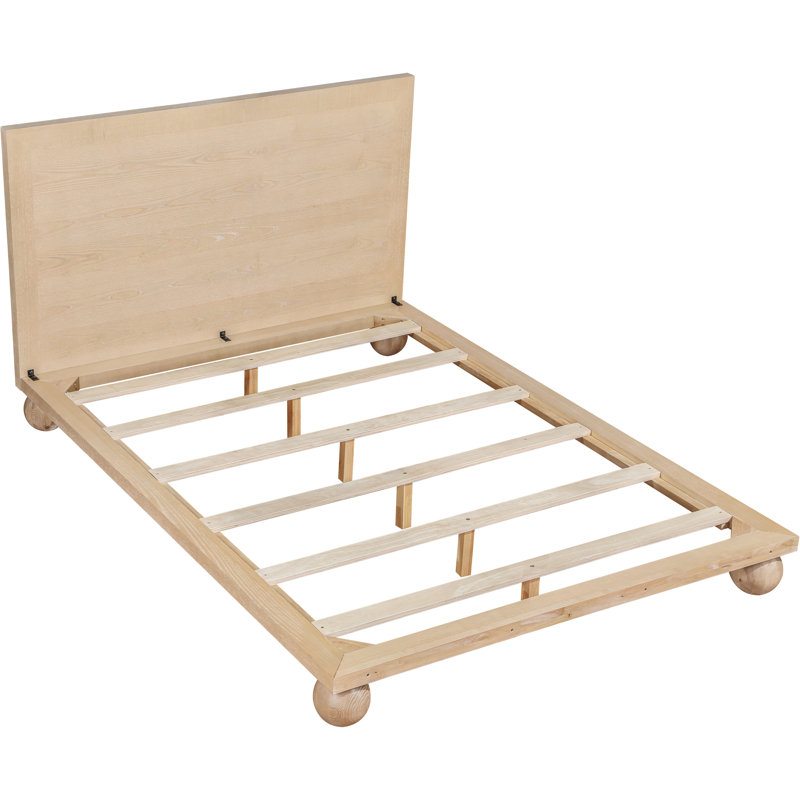 Lit plateforme Kent, Grand, Naturel