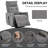 Chenille Single Motor Power Lift Recliner Chair With Massage And Heat-591503571