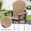 Chaise Adirondack d'extérieur en PEHD, chaise de bar de patio-1621796761