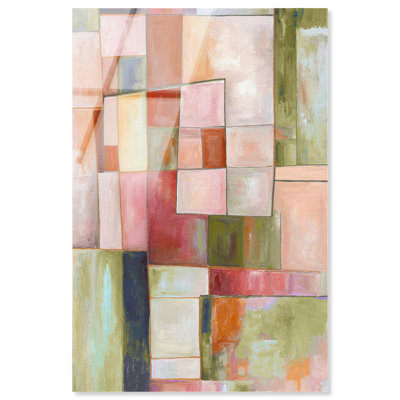 Doll Memories - Multicolore glaçure verdure, reproduction acrylique, impression sur toile par Art Remedy