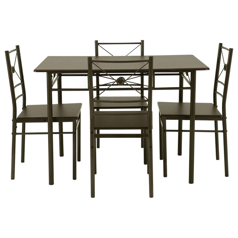 5-Piece Rectangle Dining Set