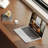 Brown Rectangular Solid Wood Desks-108333386