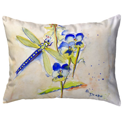 Outdoor Reversible Throw Pillow