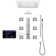 Thermostatic Complete Shower System with Rough in-Valve