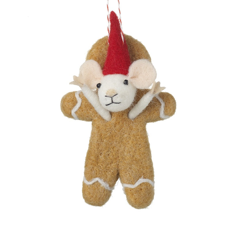 Hanging Gingerbread Mouse