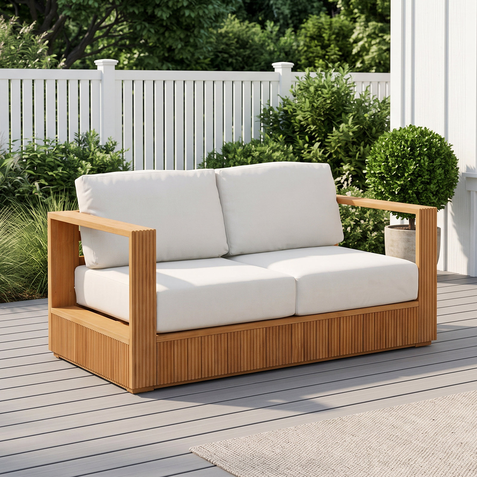 Ottava 55.7'' Wide Straight Loveseat