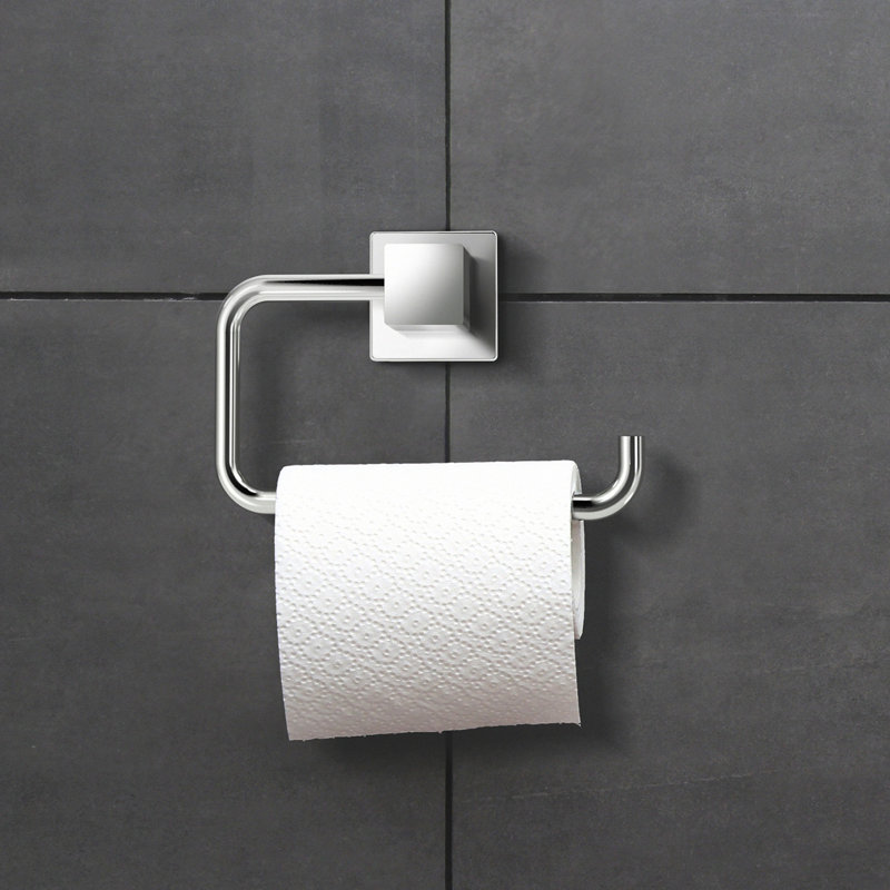 Porte-papier hygiénique mural Mod, Chrome poli