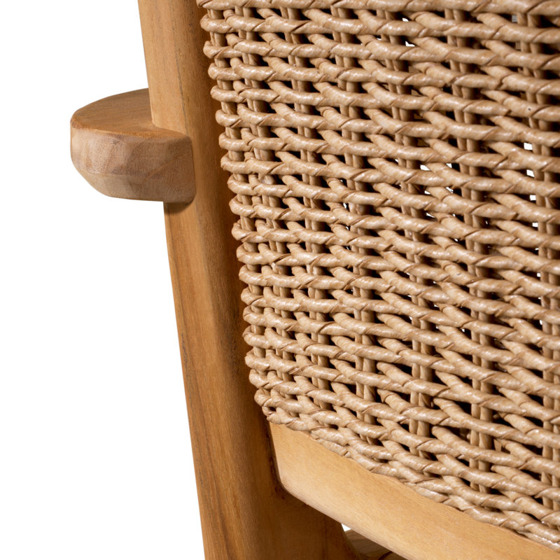 Pivetti Outdoor Teak Lounge Chair