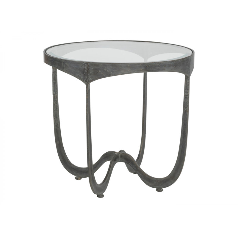 Metal Designs Sophie Round End Table, Laurent