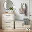 Cleverton Hallway Shoe Storage Bench With 4 Drawer Dresser Living or Bedroom Set-125588226