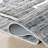 Marylene Machine Woven Polyester Area Rug in Gray-91894830